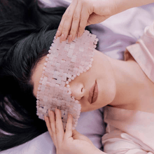 Load image into Gallery viewer, Masque Quartz rose authentique - HEADSPA CURLS PARIS