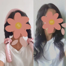 Load and play video in Gallery viewer, Satin curler headband for heat-free curls