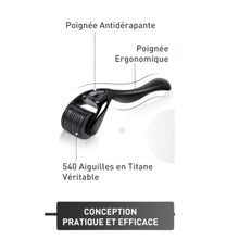 Load image into Gallery viewer, Dermaroller 0,25 mm pour Microneedling des cheveux/de la barbe - POPMYCURLS BOX PARIS