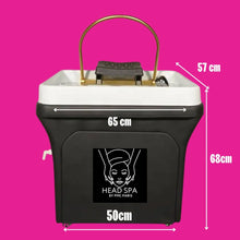 Load image into Gallery viewer, MITSUAKI Bac Head Spa portatif avec raccordement au robinet (livraison incluse) - POPMYCURLS BOX PARIS