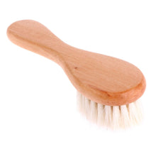 Load image into Gallery viewer, Brosse à cheveux pour Bébé en poils de chèvre. - POPMYCURLS BOX PARIS