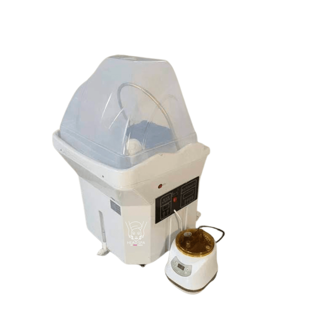 YUMI BAC HEADSPA portatif 60L + Vapeur - HEADSPA CURLS PARIS