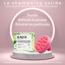 Load image into Gallery viewer, Shampoing solide purifiant à l&#39;ortie piquante 60gr - POPMYCURLS BOX PARIS
