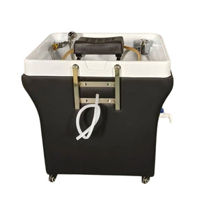 Bac head spa portatif sans raccordement 60L (complet) noir - POPMYCURLS BOX PARIS